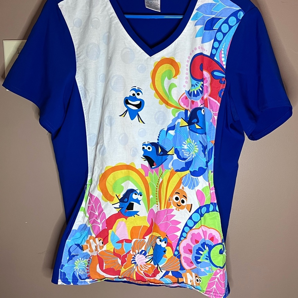 Gently worn Dory scrub top